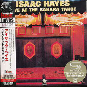 Isaac Hayes - Live At The Sahara Tahoe Japan SHM-2CD Mini LP UCCO-9517/8