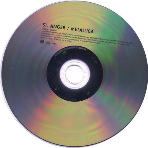 Metallica - St. Anger Japan SHM-CD Mini LP UICY-94669 