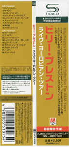 Billy Preston - Live European Tour Japan SHM-CD Mini LP UICY-93458