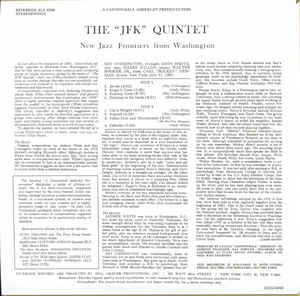 The "JFK" Quintet New Jazz Frontiers From Washington Japan Mini LP UCCO-9459