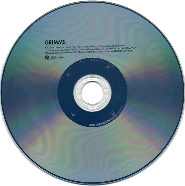 Grimms - Grimms S/T Japan SHM-CD Mini LP UICY-94112