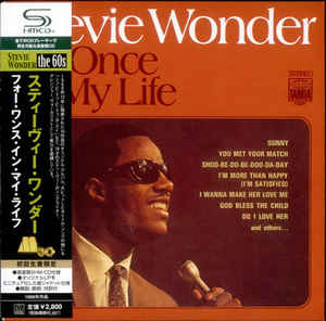 Stevie Wonder For Once In My Life Japan SHM-CD Mini LP UICY-93874