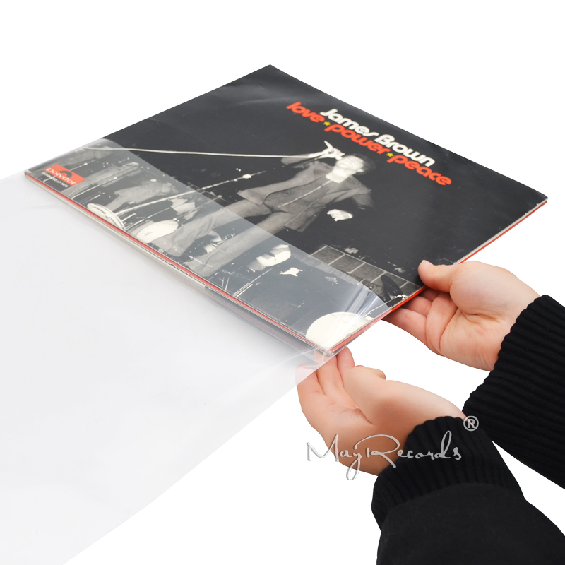 25 Resealable 4.7 Mil Plastic Vinyl Record Outer Sleeves for GATEFOLD